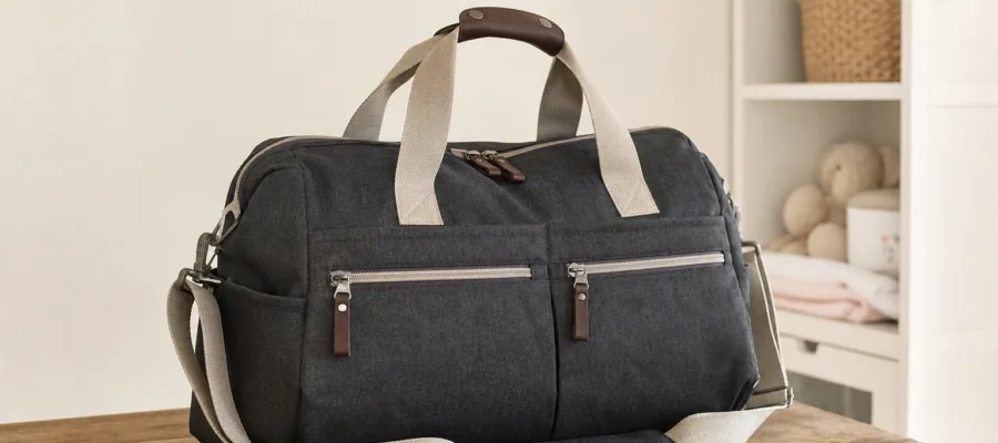 Wickeltasche upcyceln aus einer alten Reisetasche