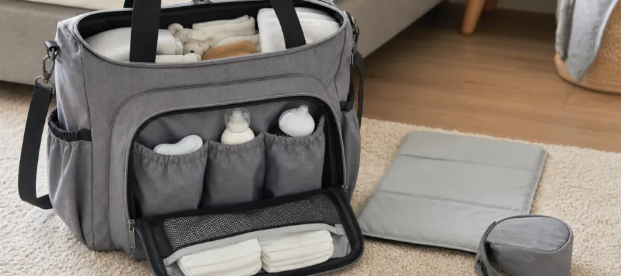 Wickeltaschen fuer den Wochenend-Trip: Darauf kommt es an