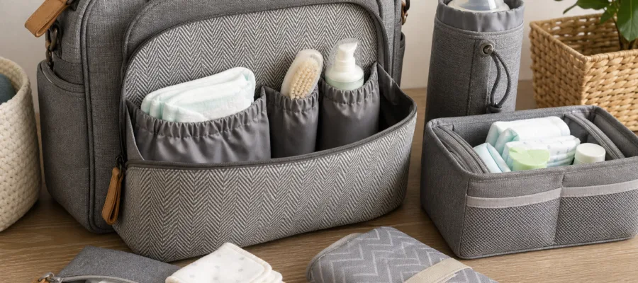 Wickeltasche organisieren: DIY-Extras fuer mehr Ordnung und Komfort
