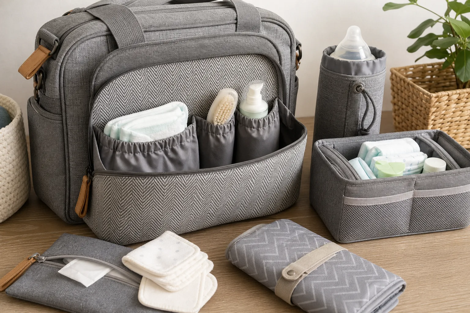 Wickeltasche organisieren: DIY-Extras fuer mehr Ordnung und Komfort