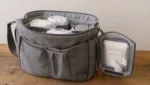 Wickeltasche organisieren mit Feuchttuecherfach als DIY-Loesung